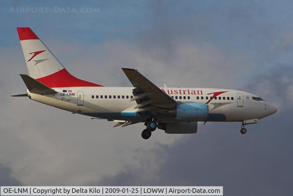 OE-LNM, 2000 Boeing 737-6Z9 C/N 30138, AUSTRIAN AIRLINES