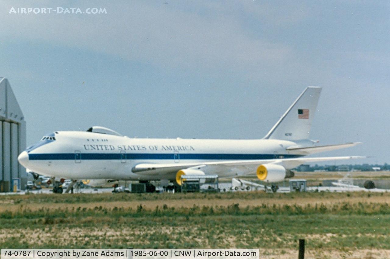 74-0787, 1974 Boeing E-4B C/N 20684, USAF E-4B at Waco