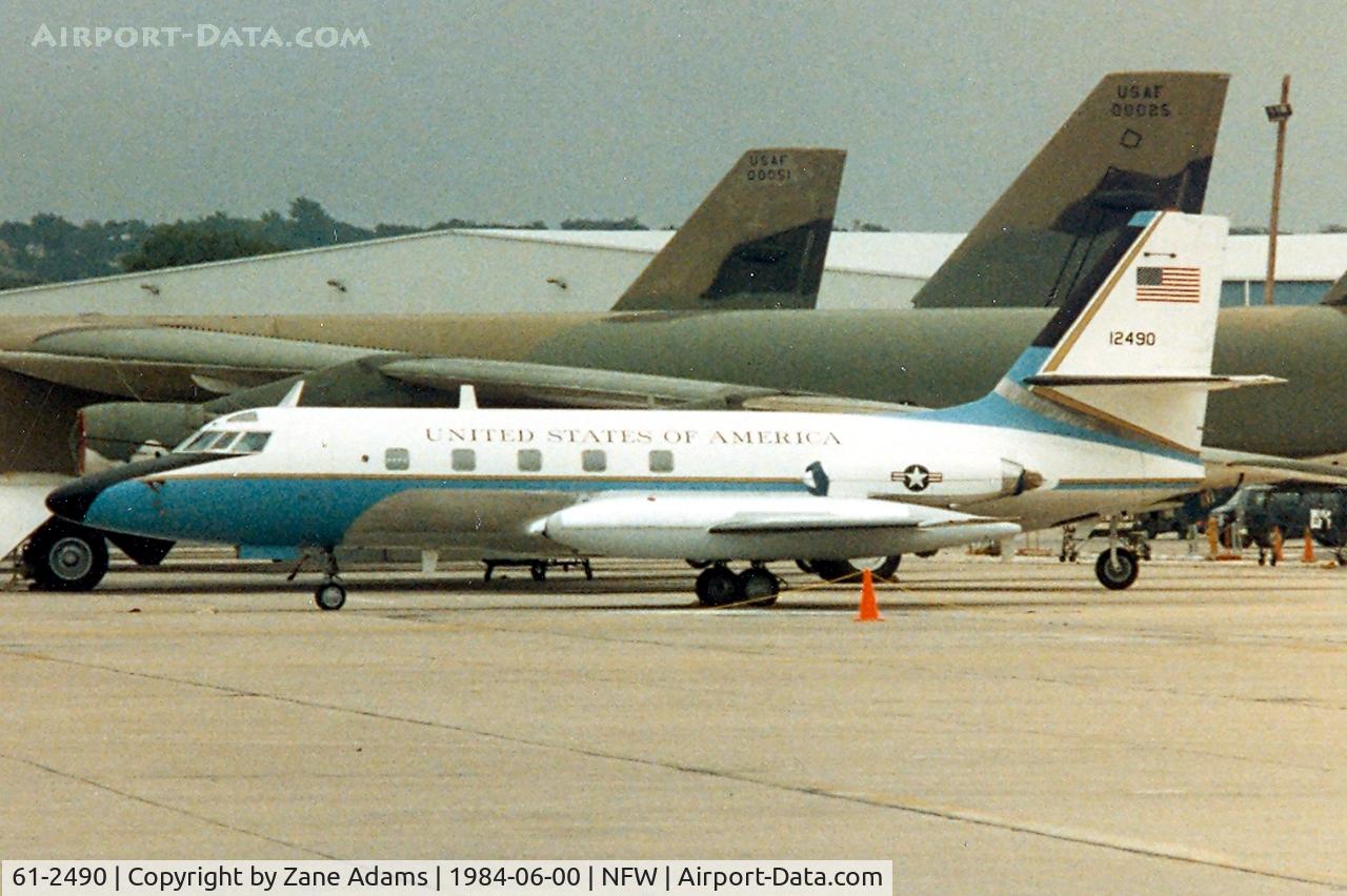 61-2490, 1962 Lockheed VC-140B-LM Jetstar C/N 1329-5024, VC-140B at Carswell AFB airshow