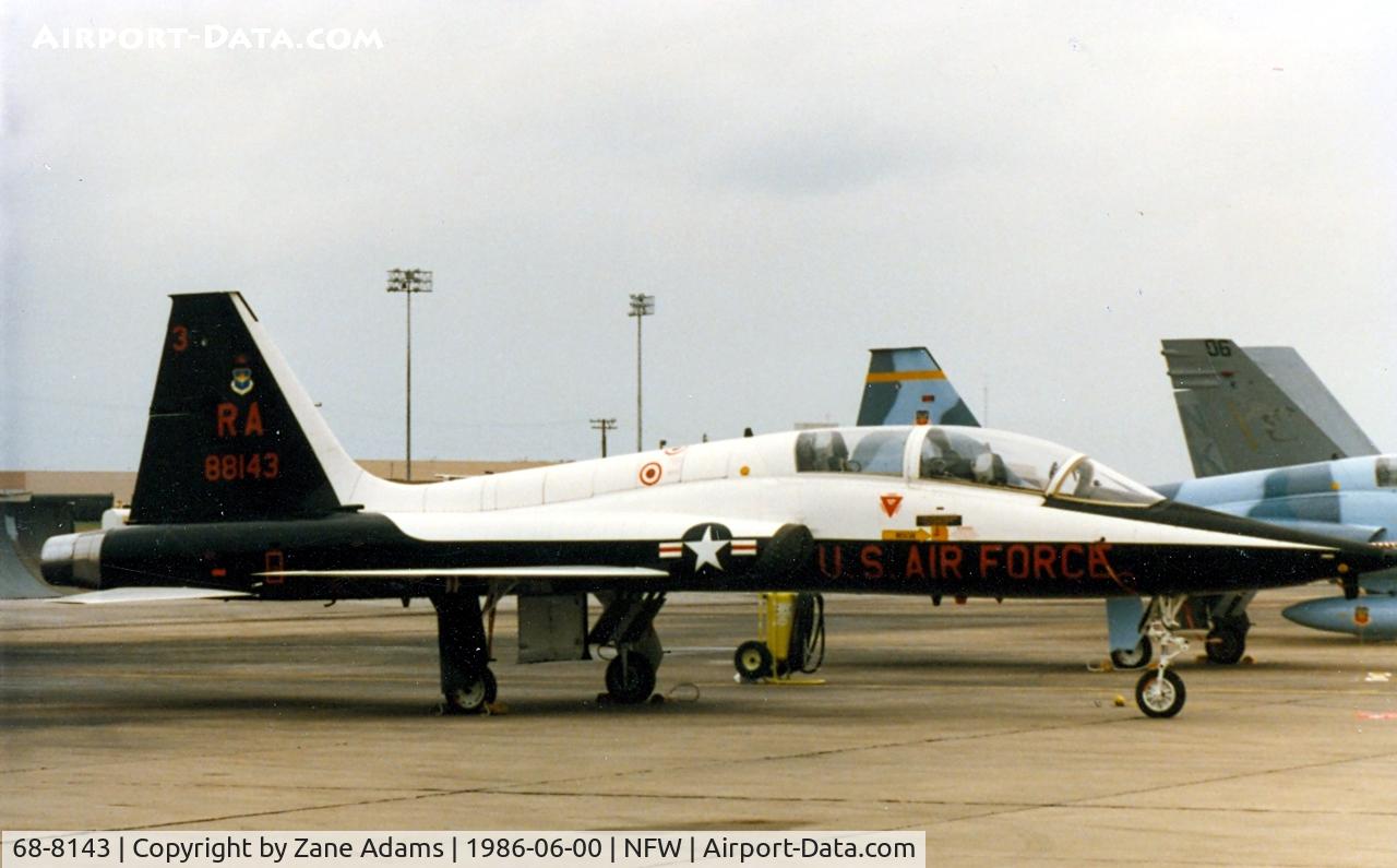 68-8143, 1968 Northrop T-38C Talon C/N T.6148, At Carswell AFB airshow