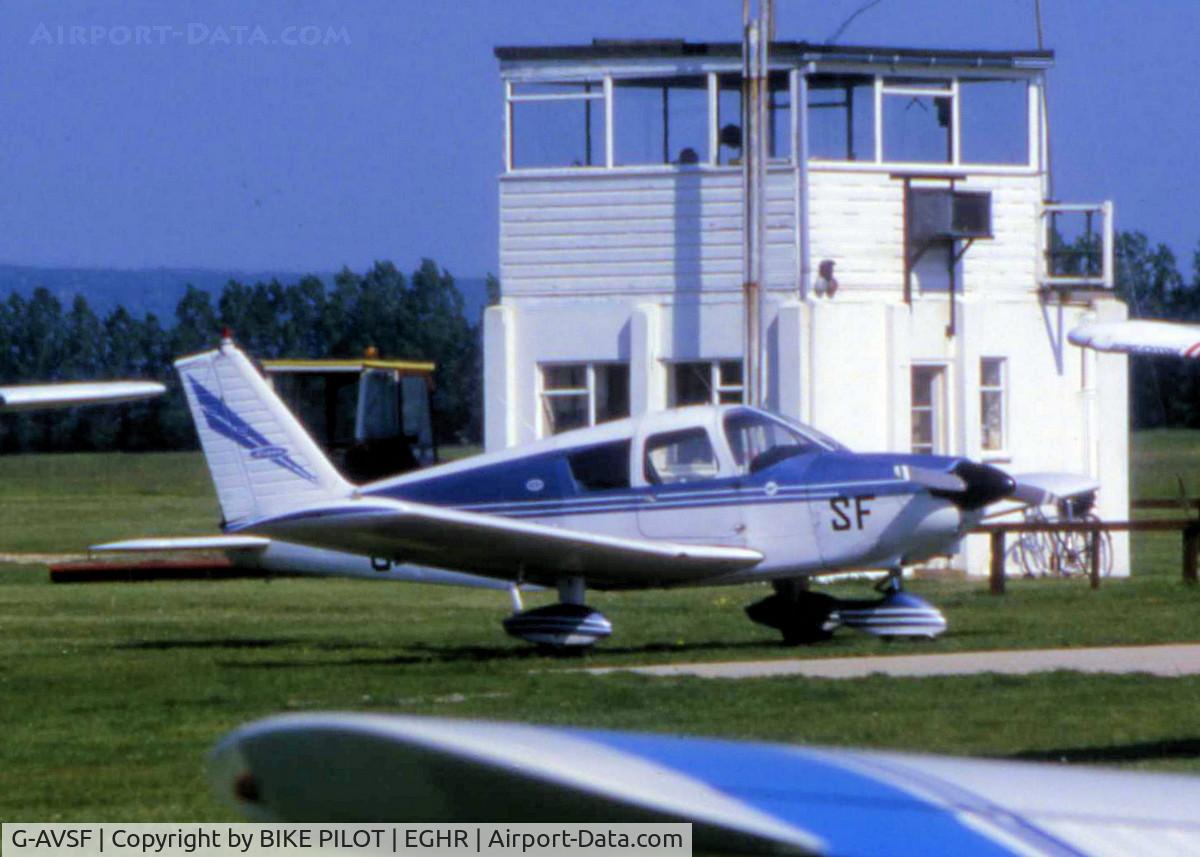 G-AVSF, 1967 Piper PA-28-180 Cherokee C/N 28-4197, FLEW IN THIS AIRCRAFT A NUMBER OF TIMES AROUND 1984 NOW BASED AT BLACKBUSHE EGLK