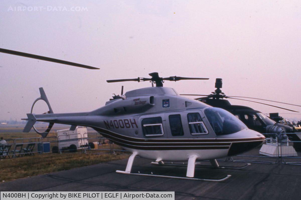 N400BH, Bell 400 C/N 48004, FARNBOROUGH AIR SHOW 1984