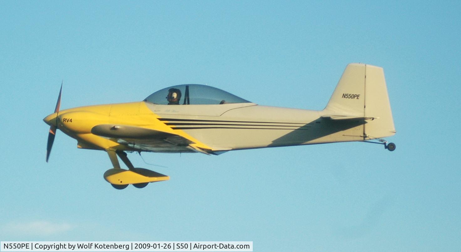 N550PE, Vans RV-4 C/N 550, on final