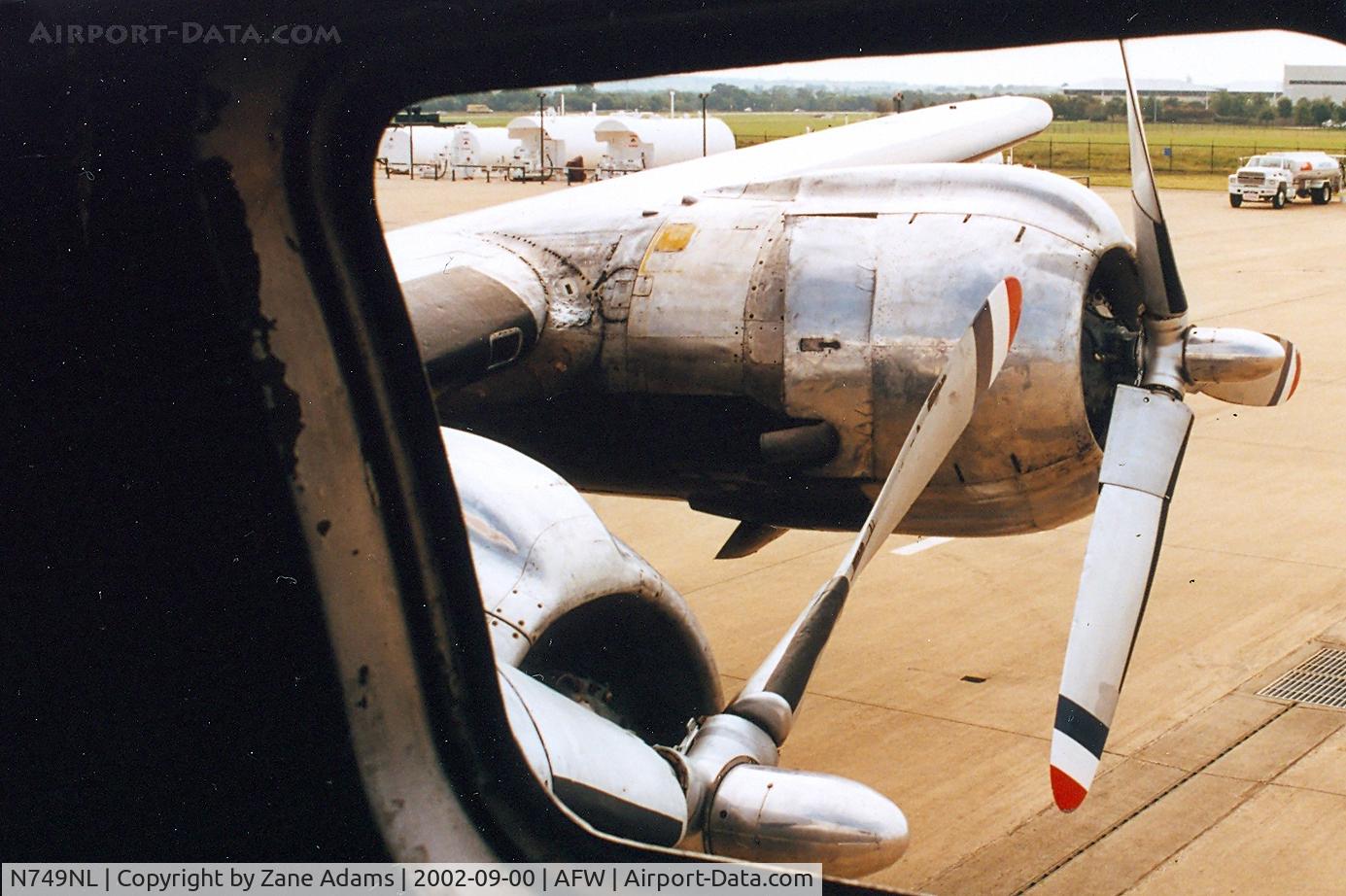 N749NL, 1949 Lockheed L-749-79 Constellation C/N 2604, Dutch Connie at Alliance Fort Worth - stop over on the way east to Europe from Arizona.