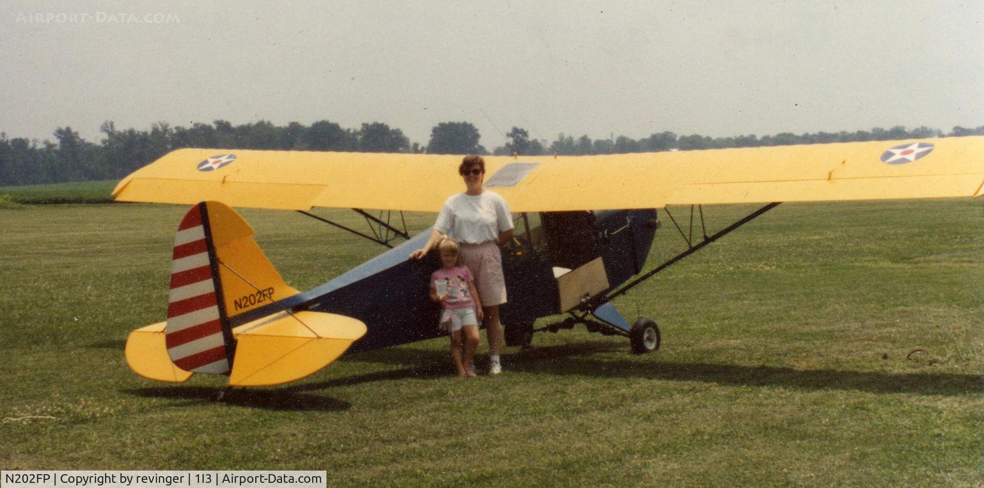N202FP, Fisher FP-202 Koala C/N 2360, 1994 Summer EAA Chapter 83 Fly-IN Shawnee field Indiana