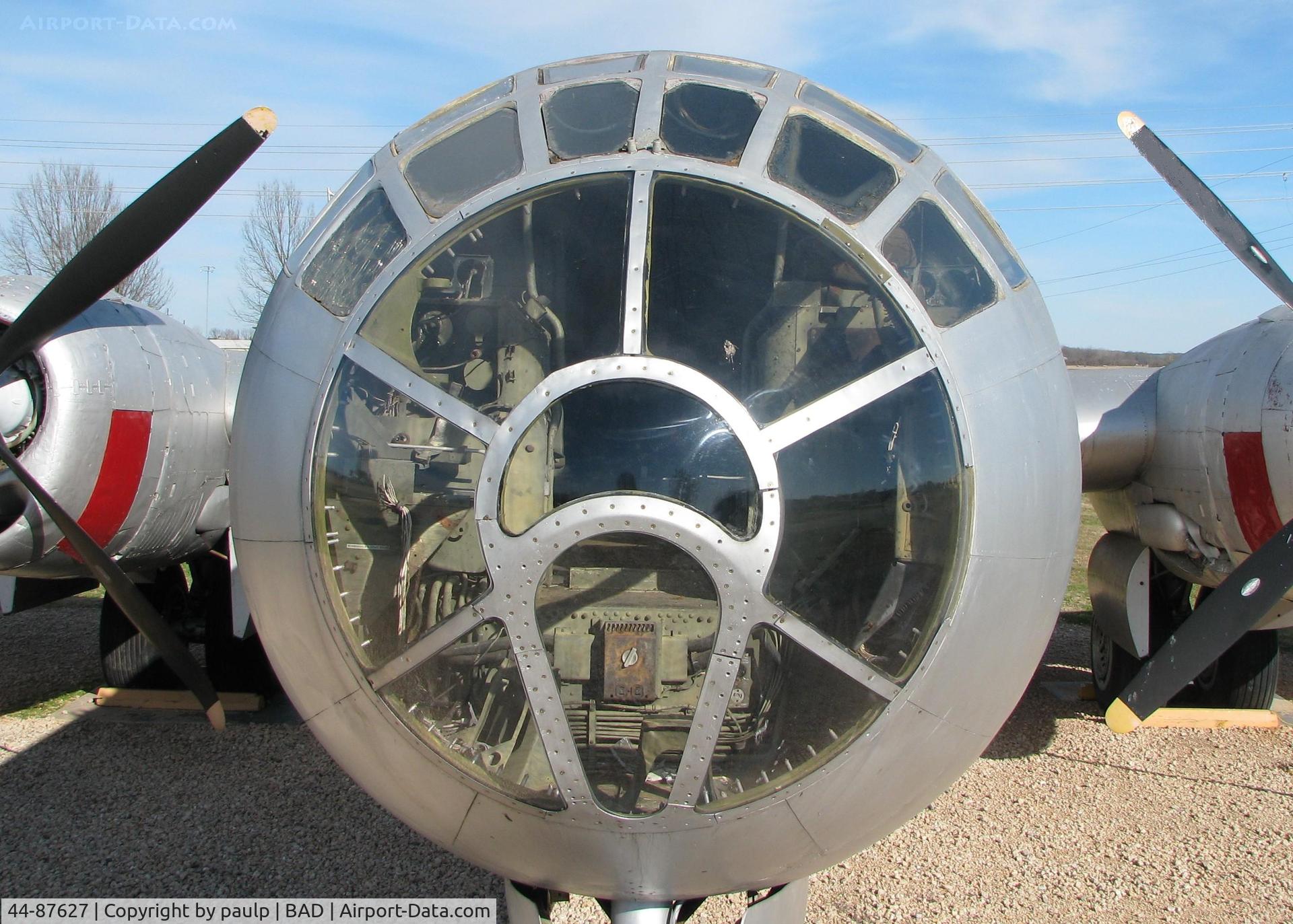 44-87627, 1944 Boeing B-29A Superfortress C/N 12430, On display at the Eighth Air Force Museum at Barksdale Air Force Base, Louisiana.