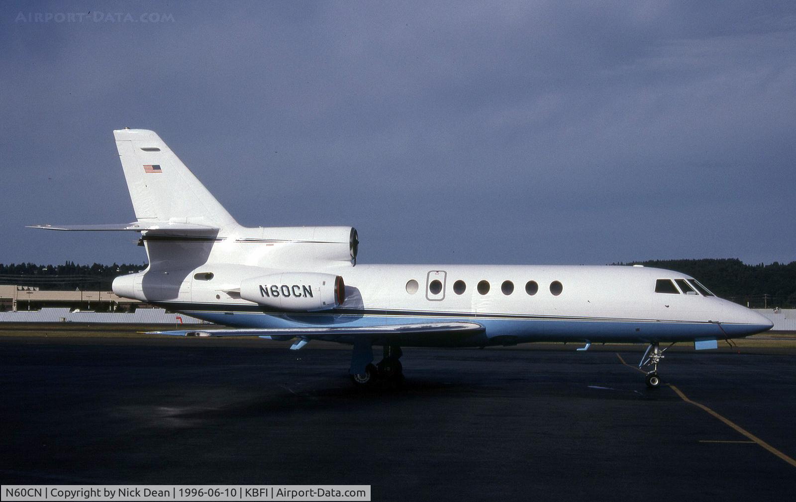 N60CN, Dassault Falcon 50 C/N 079, KBFI