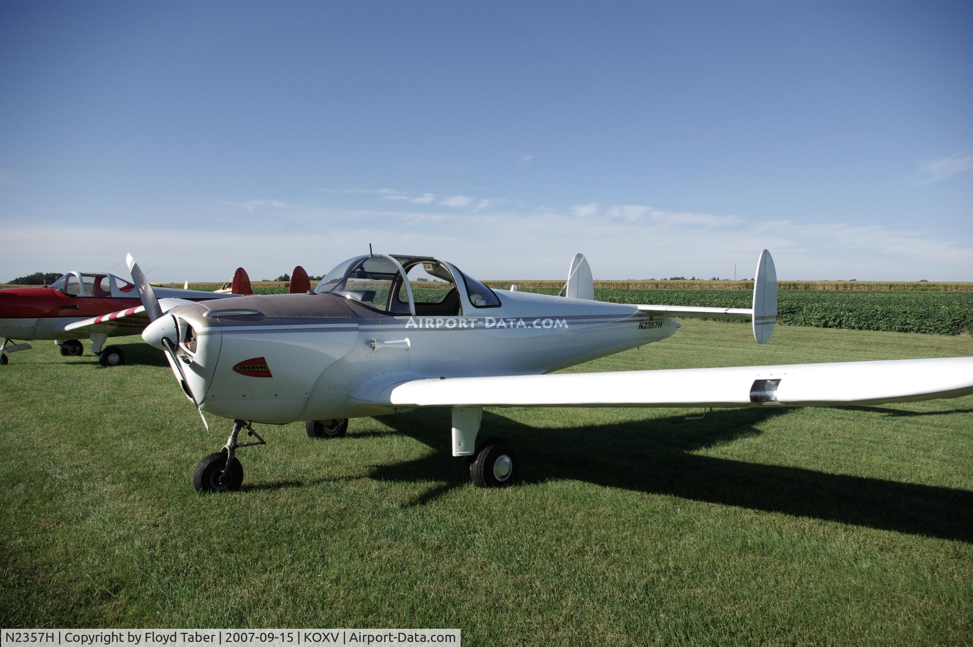 N2357H, 1946 Erco 415D Ercoupe C/N 2982, Ercoupe at Knoxville