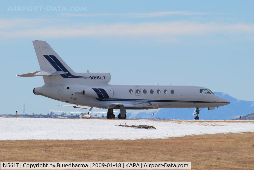 N56LT, 1980 Dassault Falcon 50 C/N 21, Position and Hold for 17L.