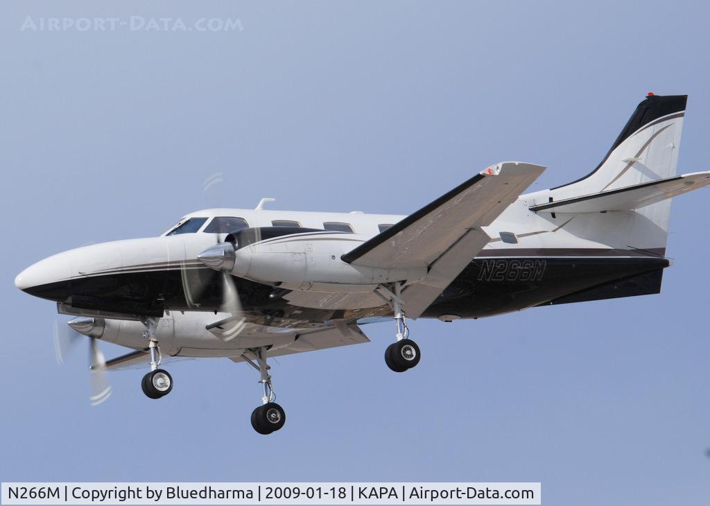 N266M, 1981 Swearingen SA227-TT C/N TT-424, On final approach to 17L.