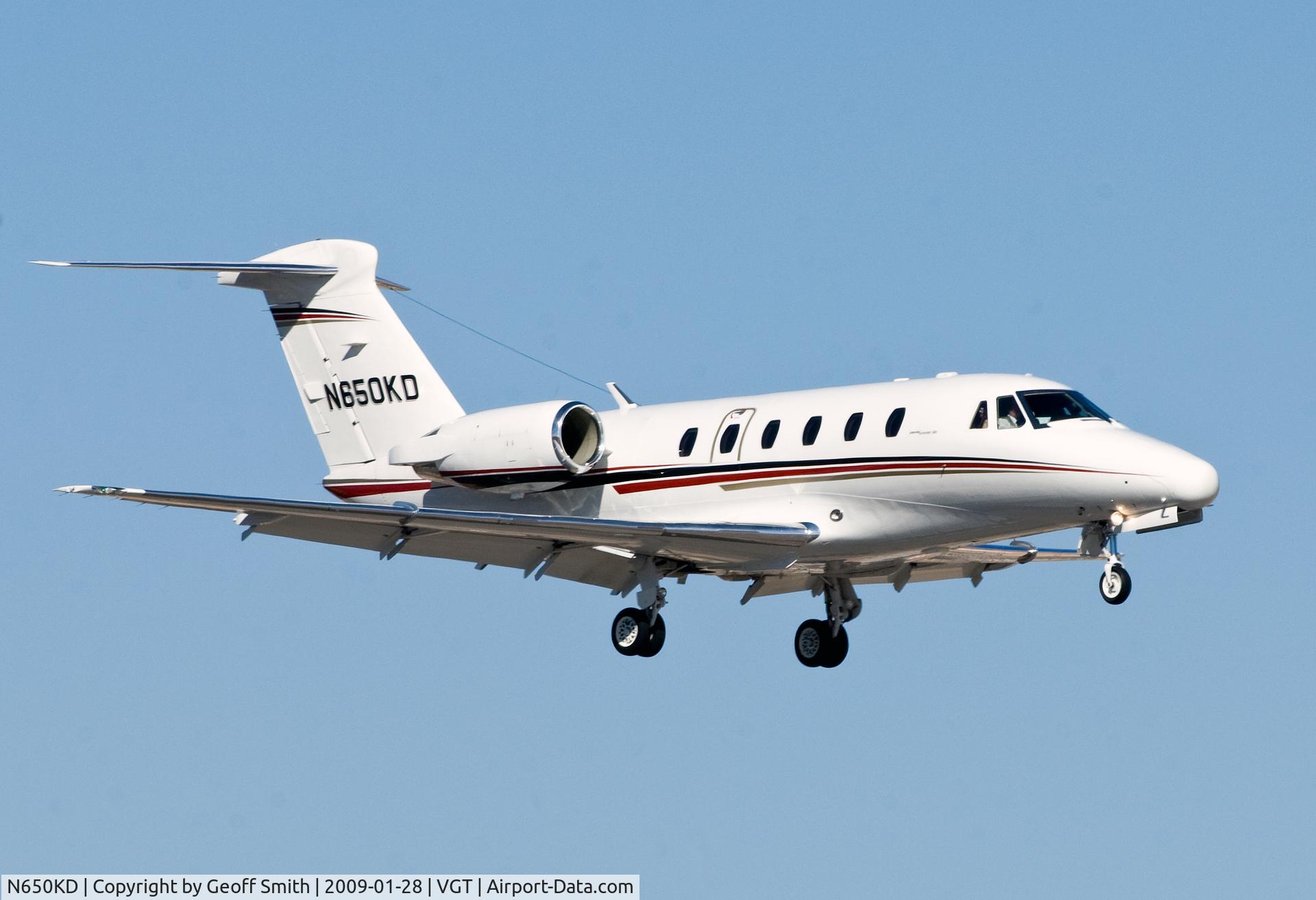 N650KD, 1995 Cessna 650 C/N 650-7047, Cessna Citation 650