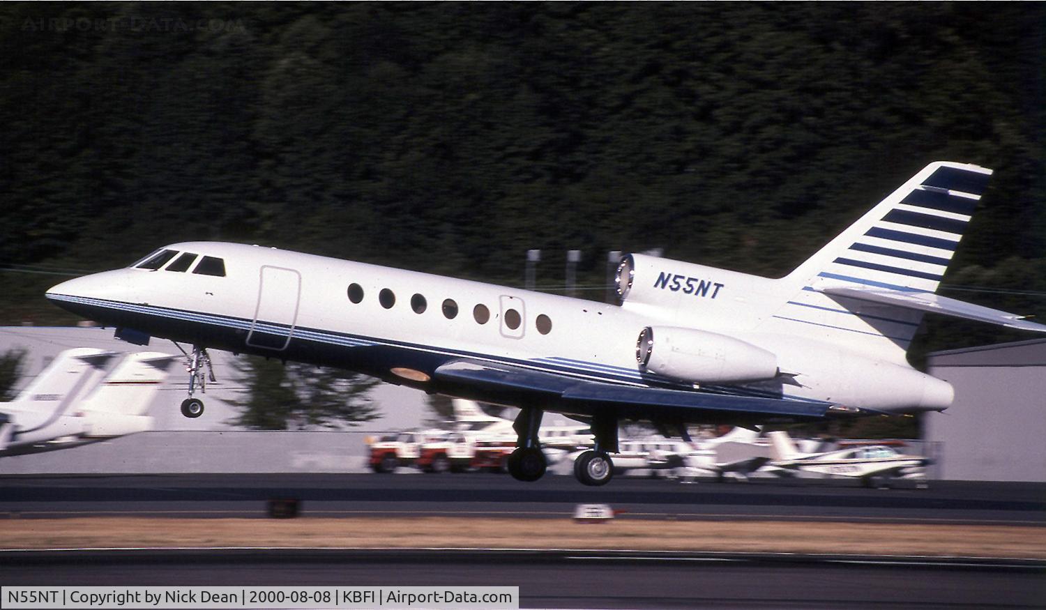 N55NT, 1982 Dassault-Breguet Falcon 50 C/N 87, KBFI