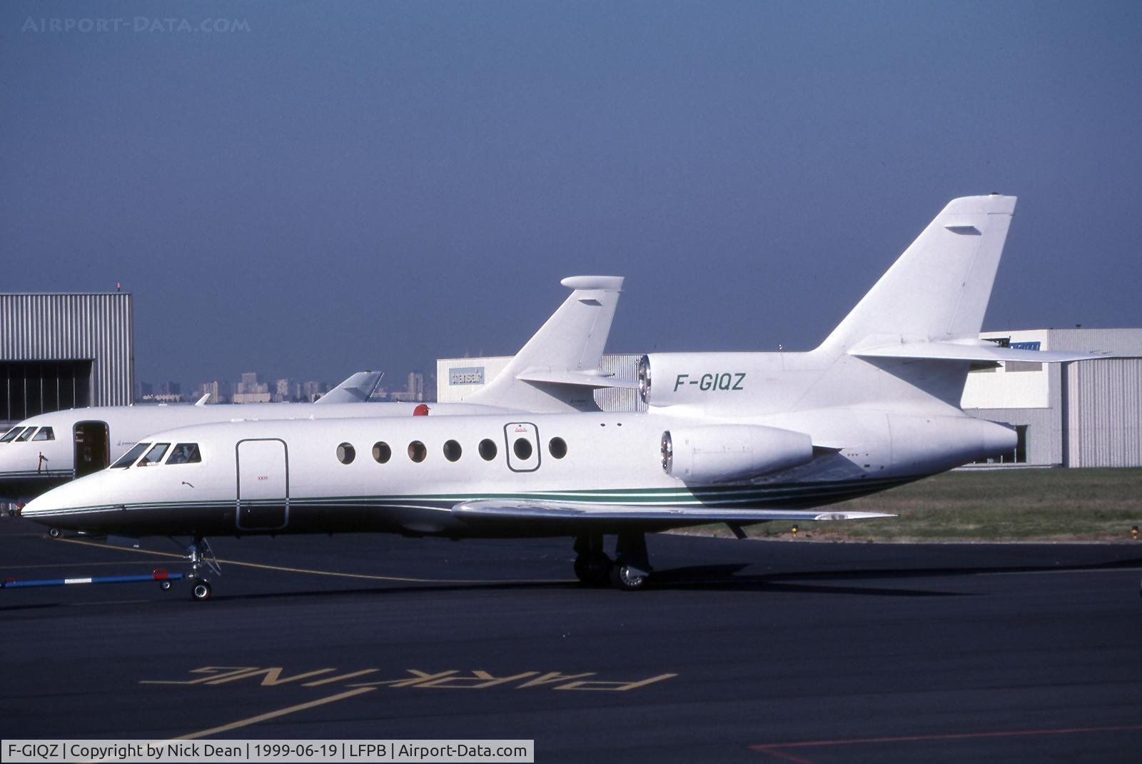 F-GIQZ, 1982 Dassault Falcon 50 C/N 107, LFPB