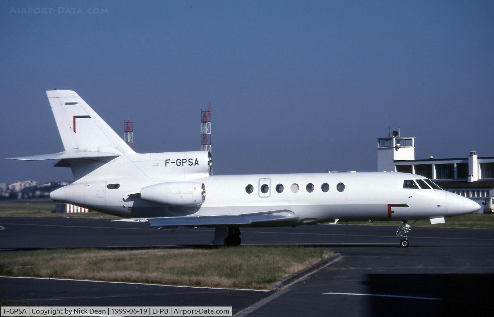 F-GPSA, 1983 Dassault Falcon 50 C/N 123, LFPB