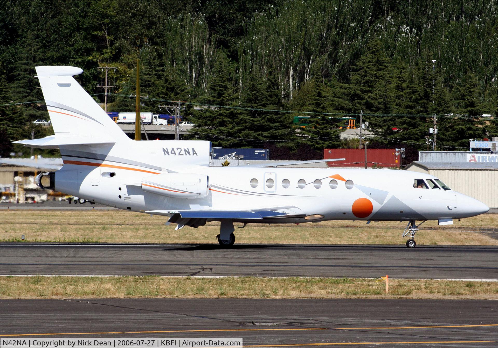 N42NA, 1982 Dassault-Breguet Falcon 50 C/N 128, KBFI
