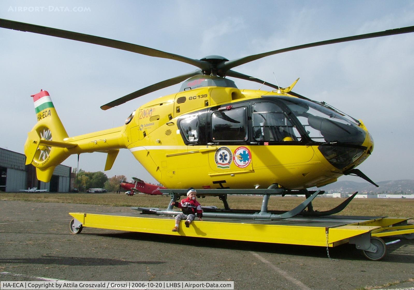 HA-ECA, 2006 Eurocopter EC-135T-2 C/N 0500, Budaörs-Airport / Hungary-LHBS Air Ambulance base
