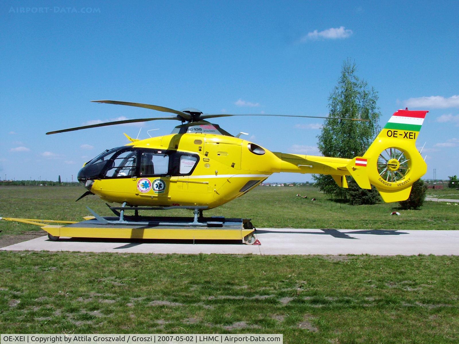 OE-XEI, 2000 Eurocopter EC-135T-2 C/N 0168, Miskolc Airport Hungary - LHMC / OMSZ-base '2007