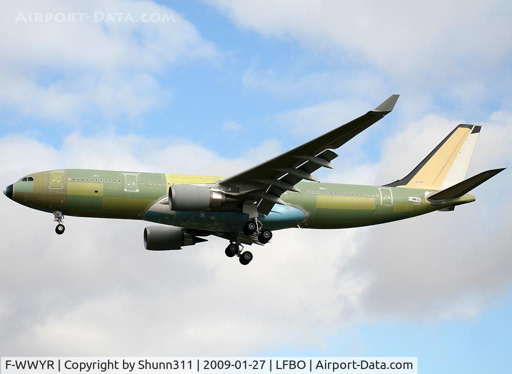 F-WWYR, 2009 Airbus A330-202/MRTT C/N 980, C/n 980 - First A330MRTT for Saudi Arabian Air Force