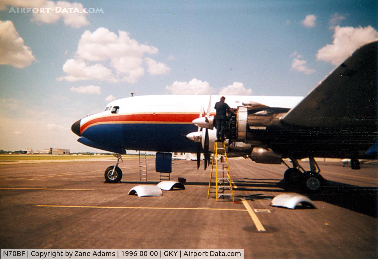 N70BF, 1953 Douglas DC-6A C/N 43720, Florida Air Transport DC-6 at Arlington Municipal