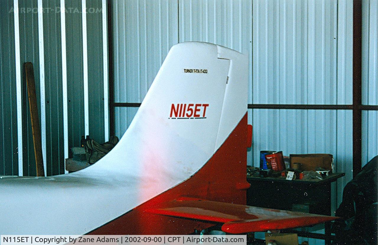 N115ET, 1969 Turner Eugene L TURNER T-77 C/N 1, Prototype Turner T-40 (Ophilia Bumps written on the side) modified into a T-77 by Mr. Gene Turner who was in the hanger when I took these photos. I should have taken his photo as well...darnit.