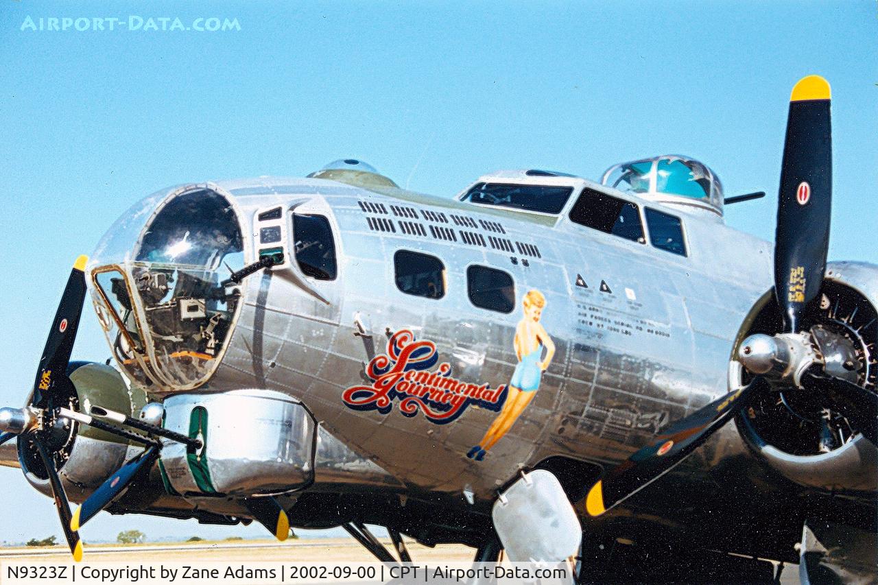 N9323Z, 1944 Boeing B-17G-85-DL Flying Fortress C/N 32155, CAF B-17G Sentimental Journey, Cleburne, TX