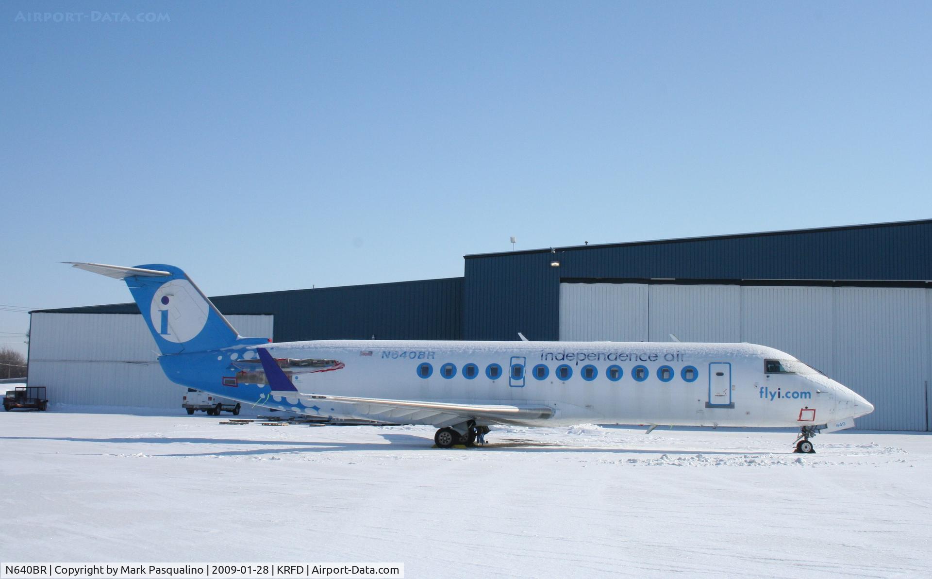N640BR, 1999 Bombardier CRJ-200ER (CL-600-2B19) C/N 7340, CL-600-2B19