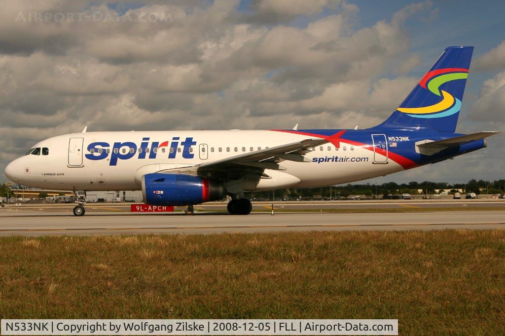 N533NK, 2008 Airbus A319-132 C/N 3393, visitor