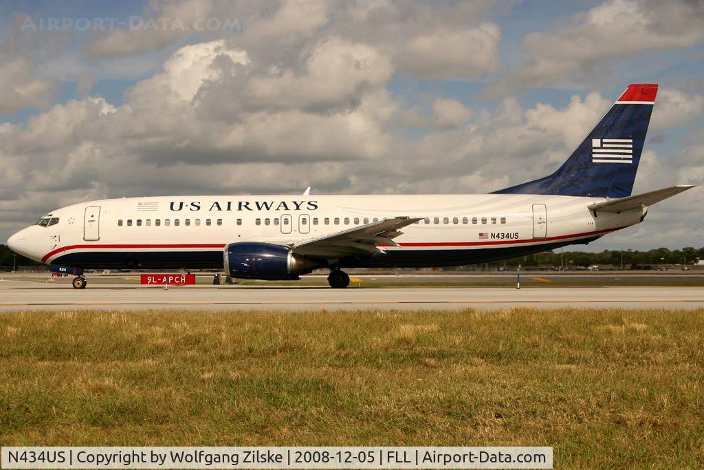 N434US, 1990 Boeing 737-4B7 C/N 24556, visitor