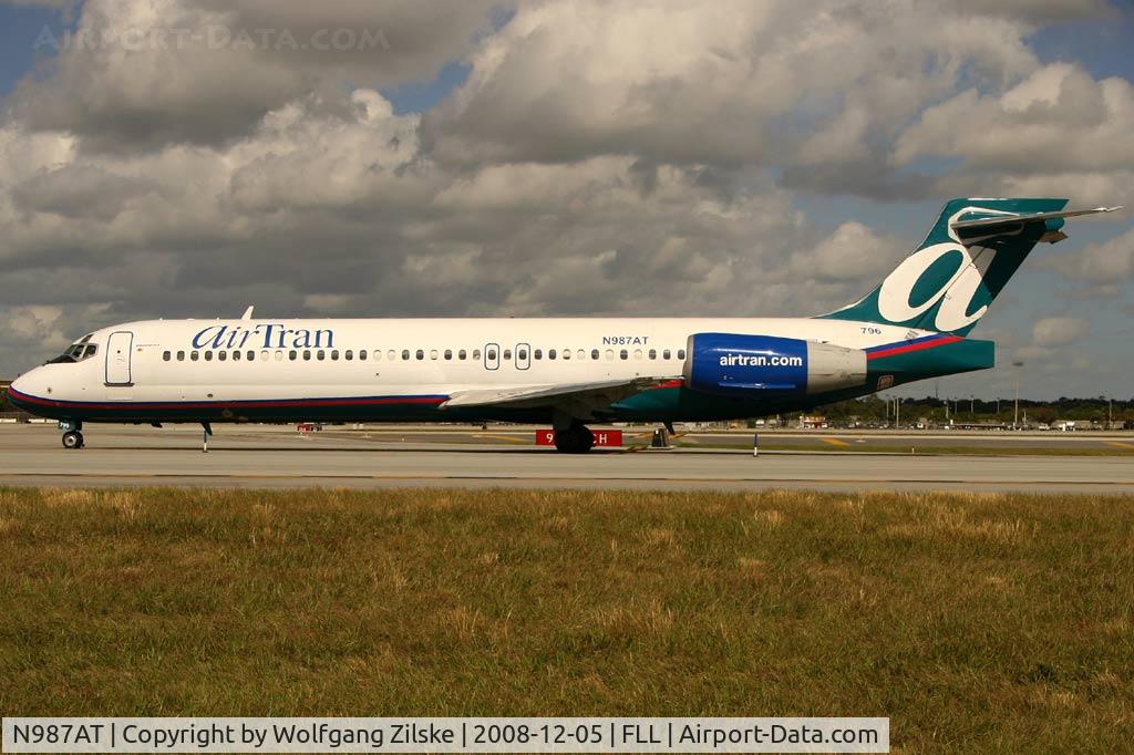 N987AT, 2001 Boeing 717-200 C/N 55088, visitor