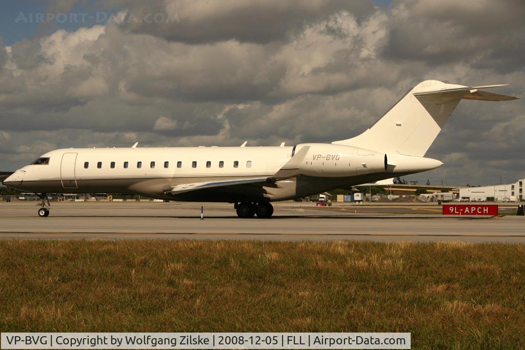VP-BVG, 2006 Bombardier BD-700-1A10 Global Express XRS C/N 9193, visitor