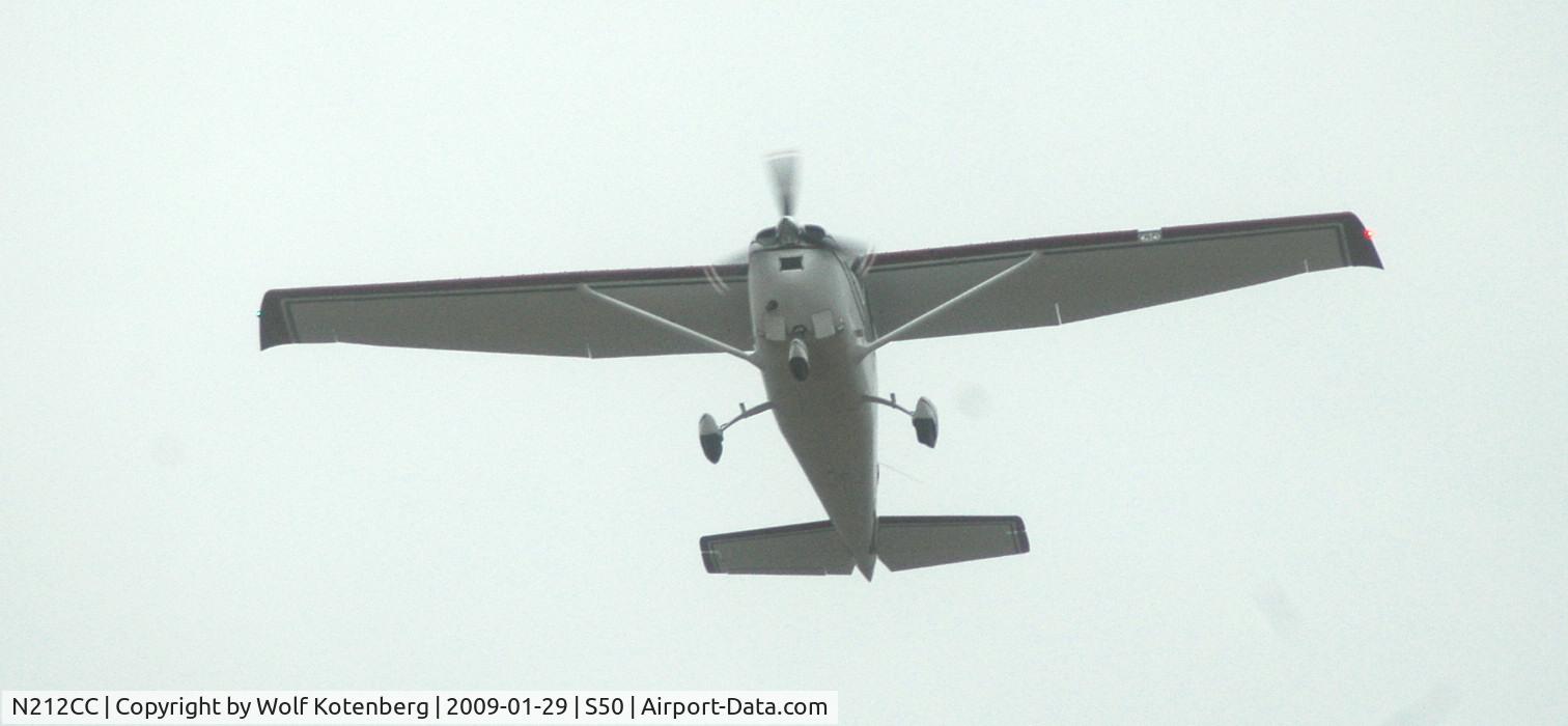 N212CC, 1966 Cessna 182K Skylane C/N 18257852, full power