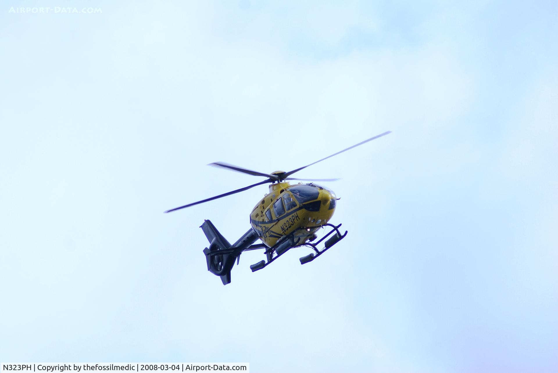 N323PH, 2005 Eurocopter EC-135P-2 C/N 0434, Landing on Green Canyon 613 Gulf of Mexico