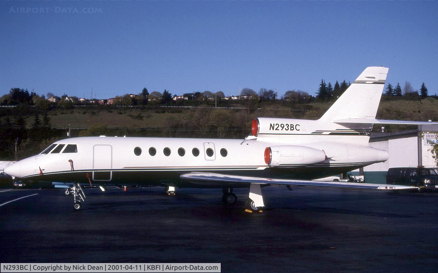 N293BC, 1983 Dassault Falcon 50 C/N 135, KBFI