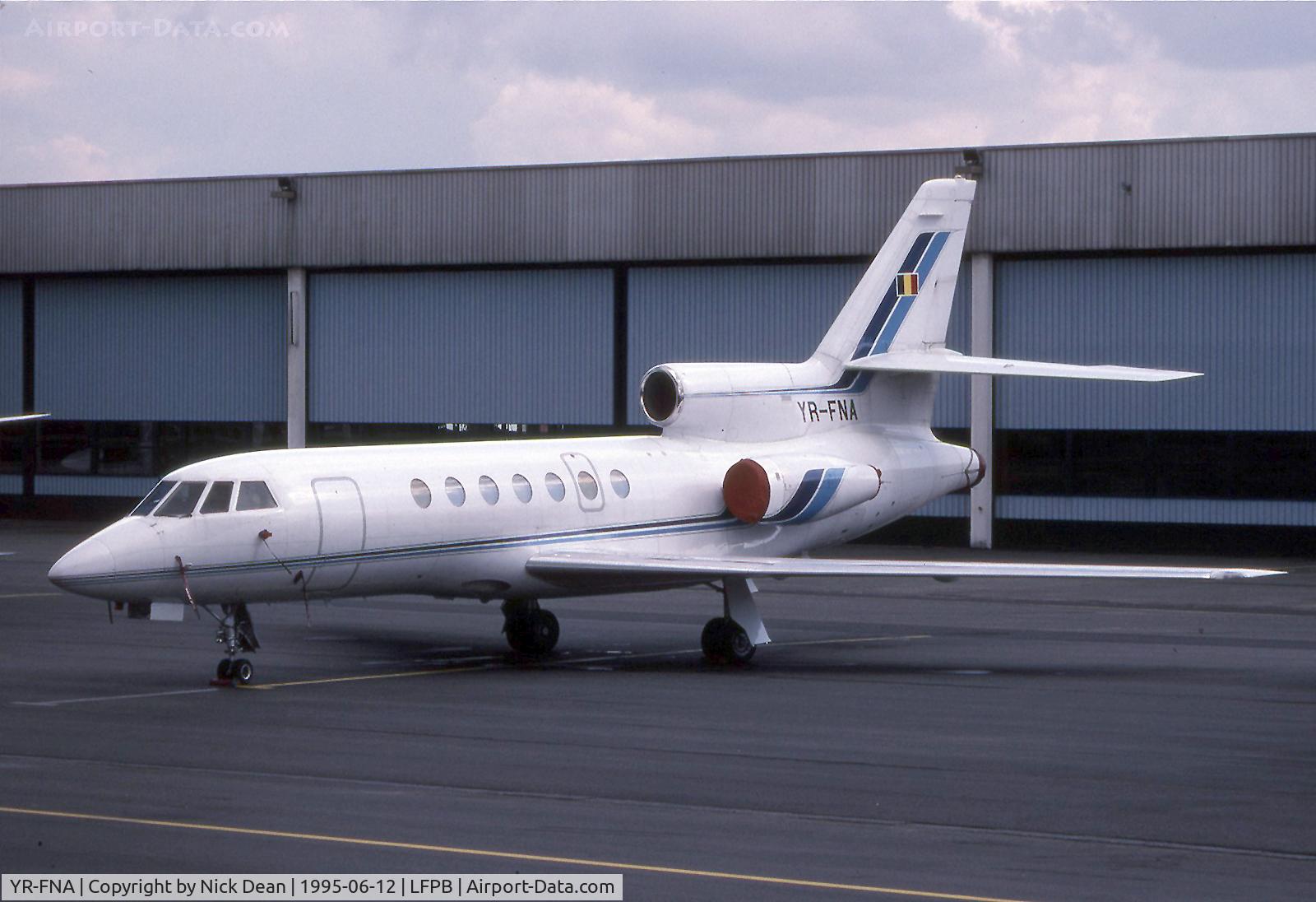 YR-FNA, Dassault Falcon 50 C/N 148, LFPB