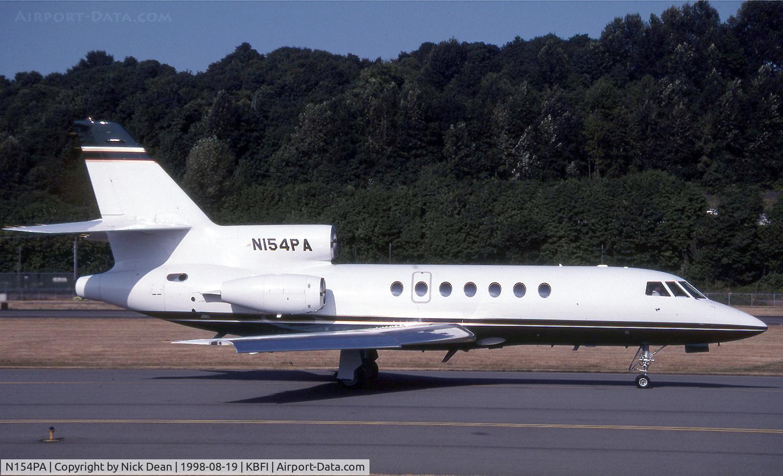 N154PA, Dassault FALCON 50 C/N 154, KBFI