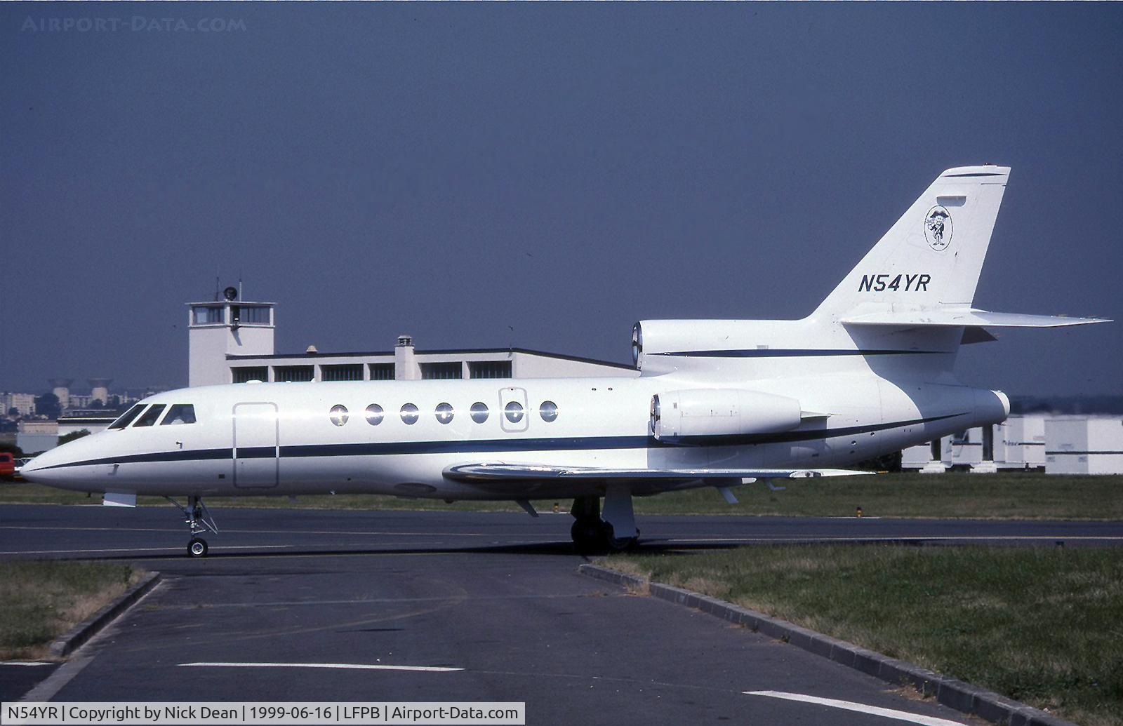 N54YR, 1985 Dassault Falcon 50 C/N 158, LFPB