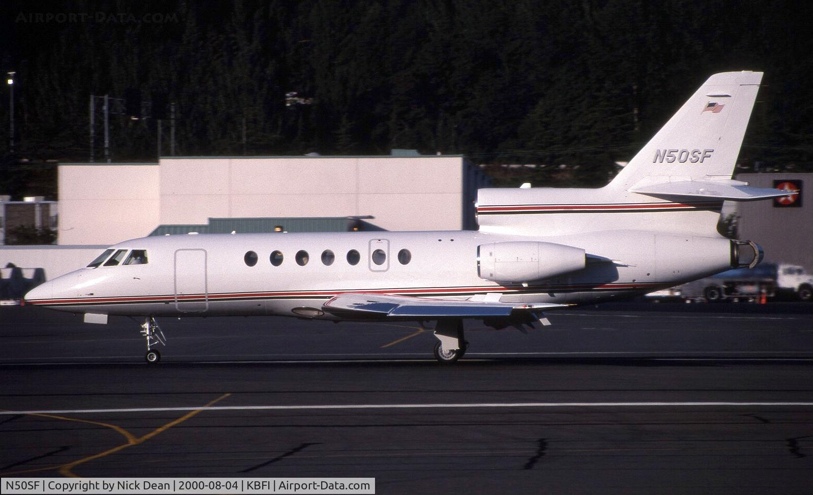 N50SF, 1988 Dassault Falcon 50 C/N 180, KBFI