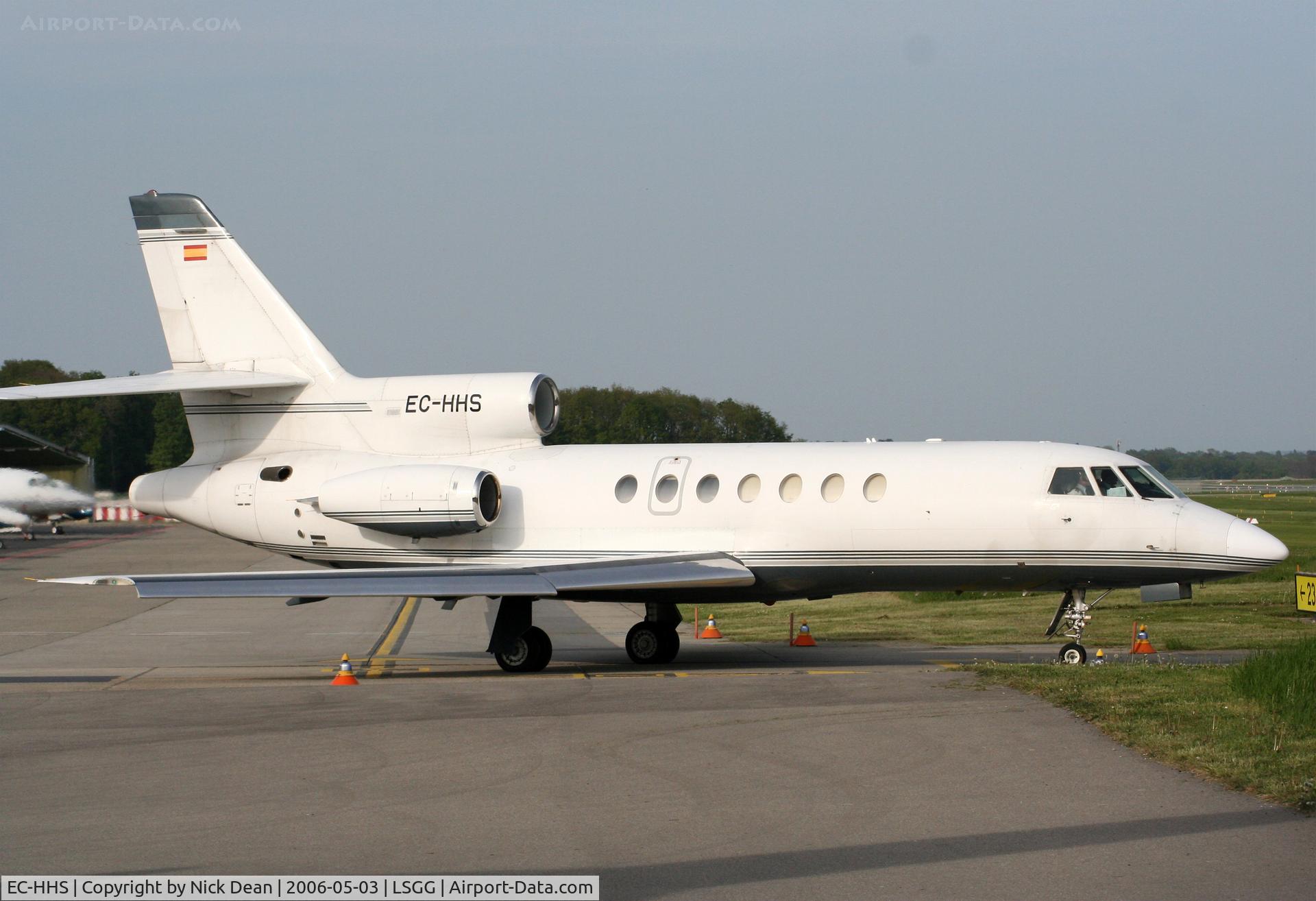 EC-HHS, 1990 Dassault Falcon 50 C/N 204, LSGG