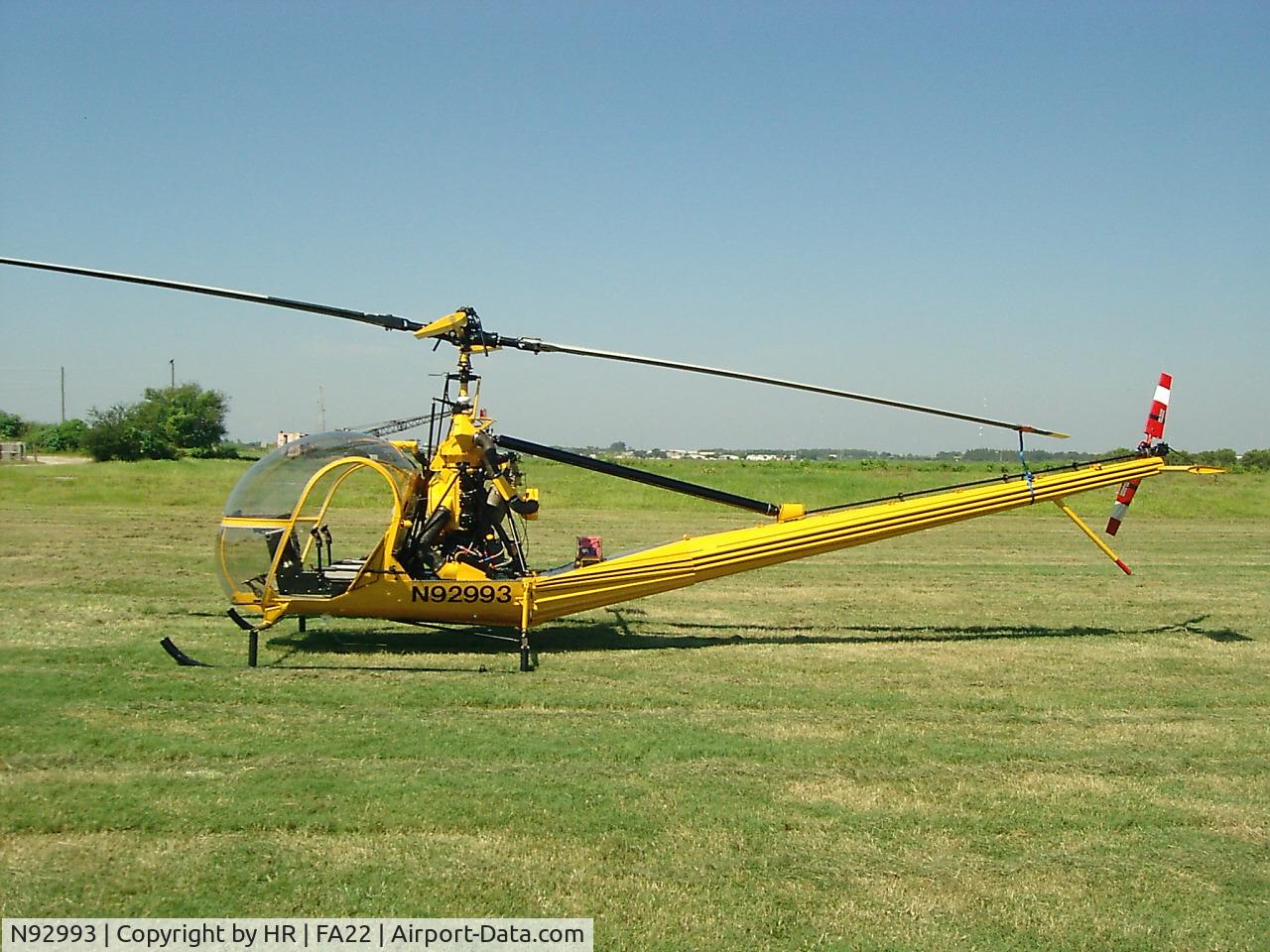 N92993, 1956 Hiller UH-12C C/N 852, Hiller UH-12