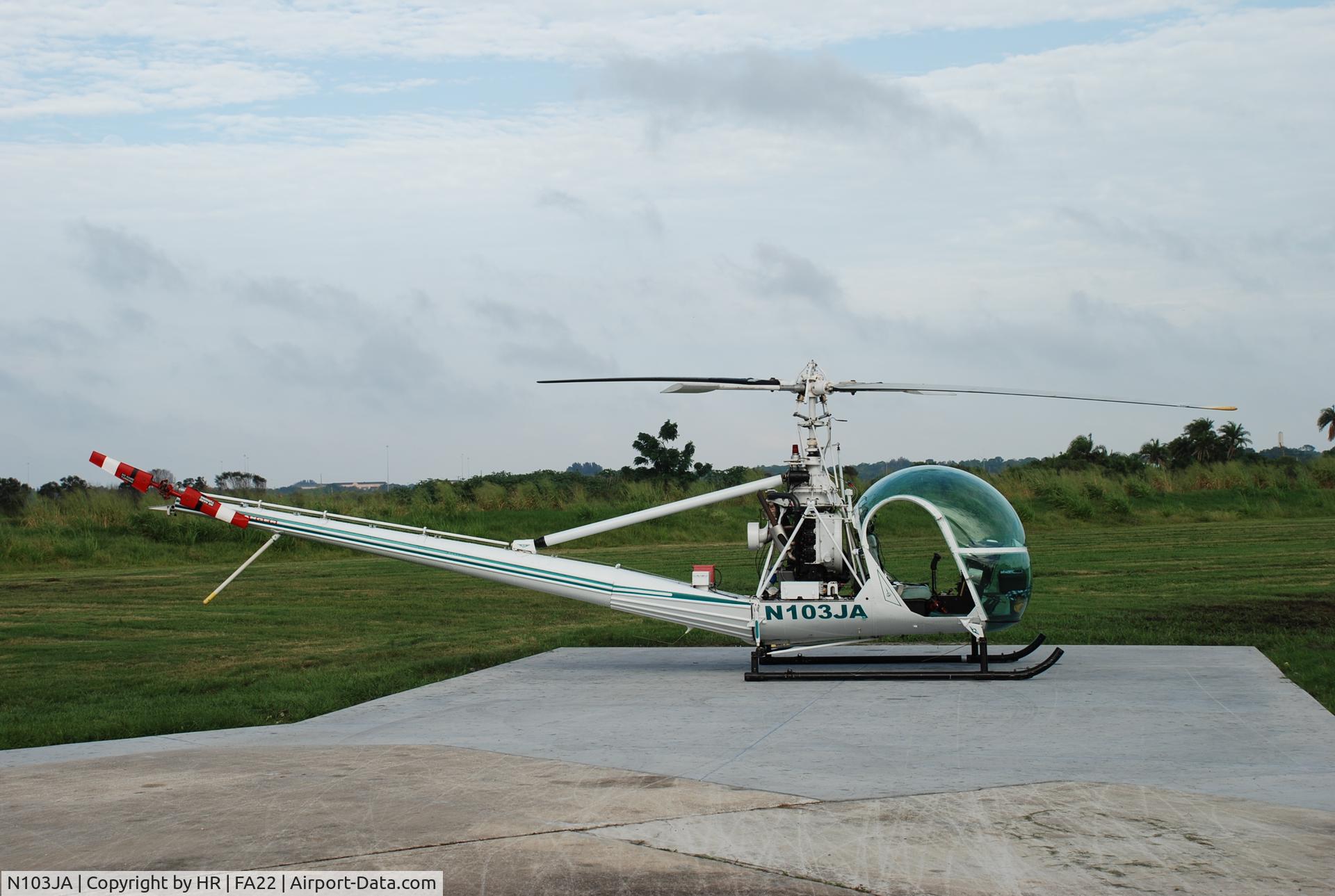 N103JA, 1956 Hiller UH-12C C/N 782, Hiller UH-12