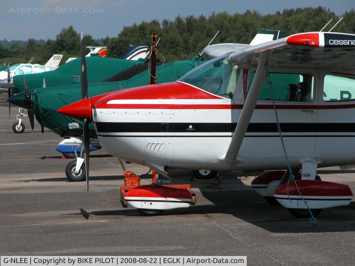 G-NLEE, 1977 Cessna 182Q Skylane C/N 182-65934, CLOSE UP OF RESIDENT SKYLANE