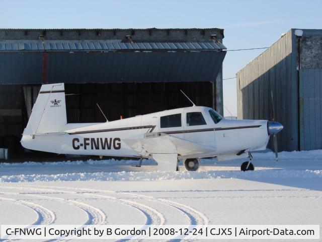 C-FNWG, 1964 Mooney M20C Ranger C/N 2910, Winter Flying