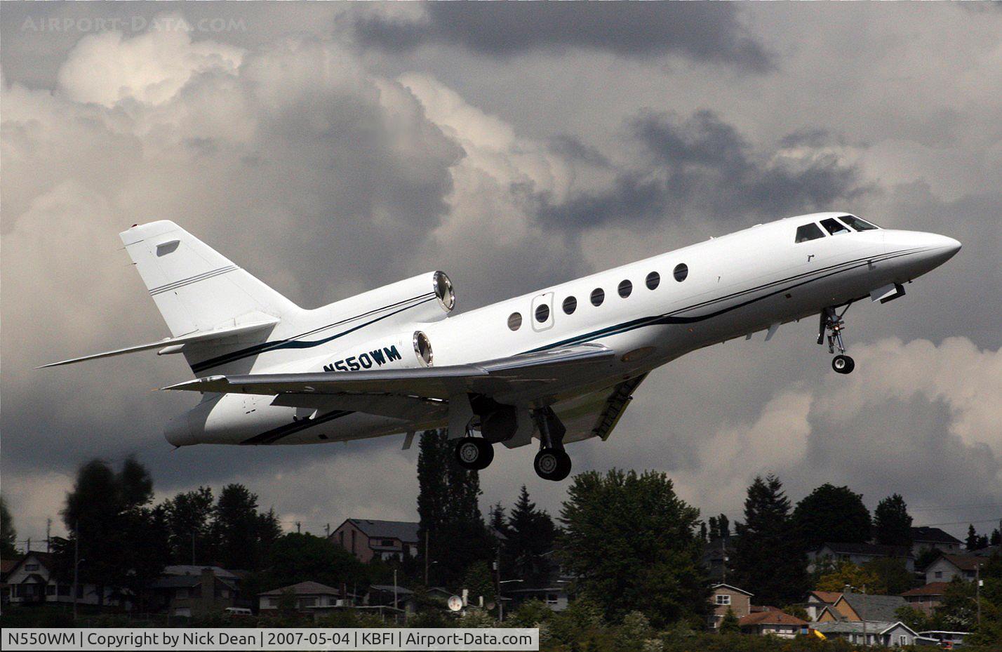 N550WM, 1992 Dassault Mystere Falcon 50 C/N 229, KBFI