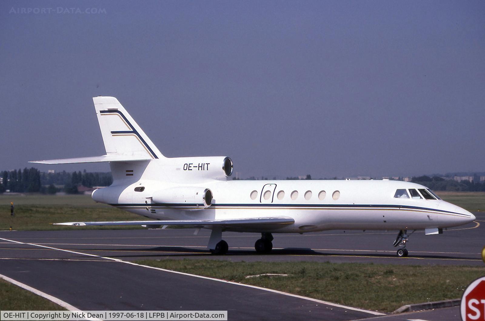 OE-HIT, 1990 Dassault Falcon 50 C/N 222, LFPB