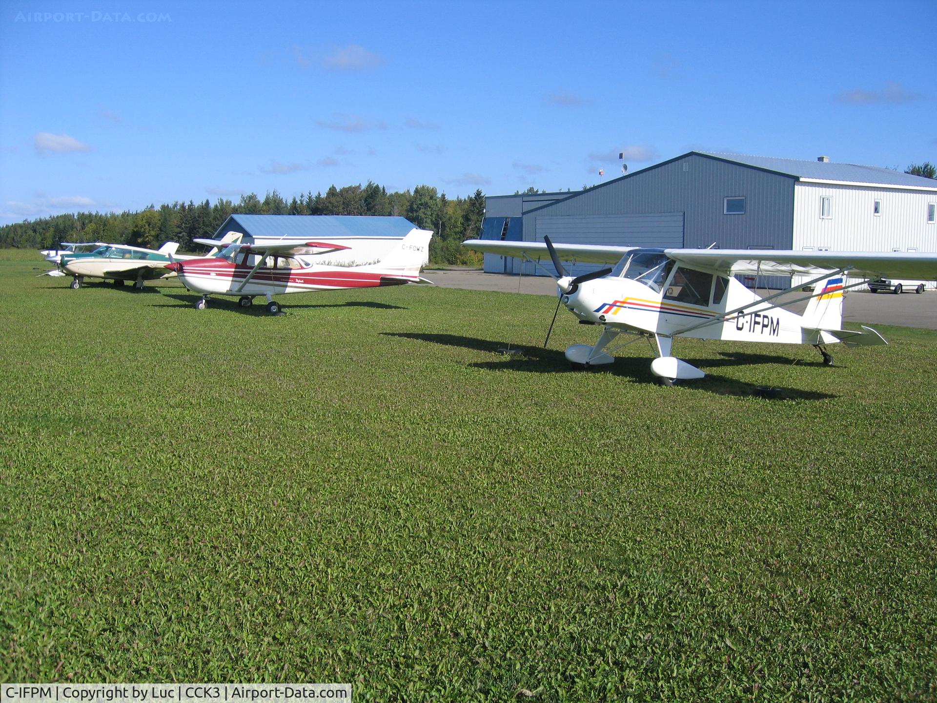 C-IFPM, 1998 Norman Aviation Nordic VI C/N R914698408, Grand-Falls Airport