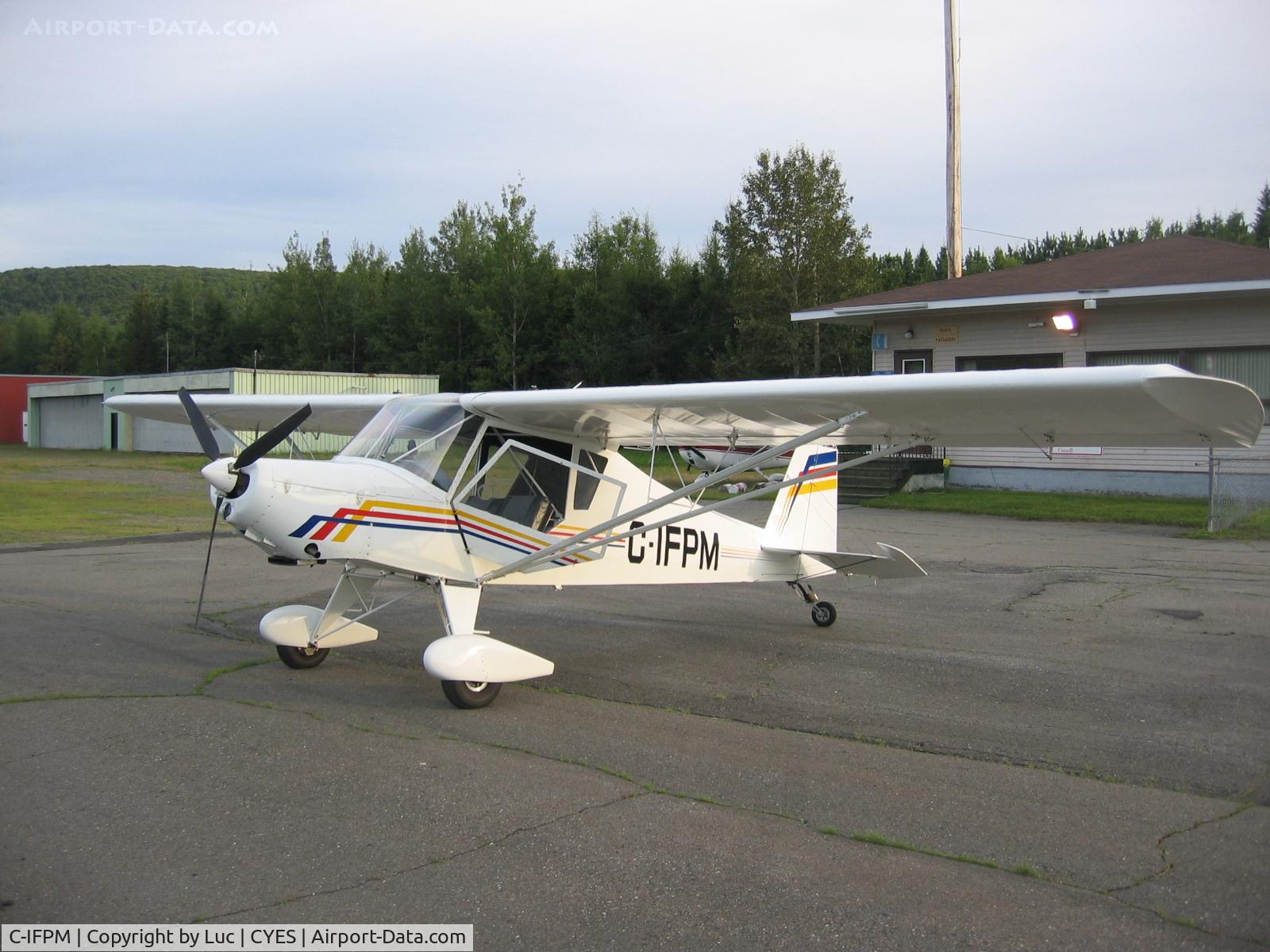 C-IFPM, 1998 Norman Aviation Nordic VI C/N R914698408, Edmundston Airport - summer