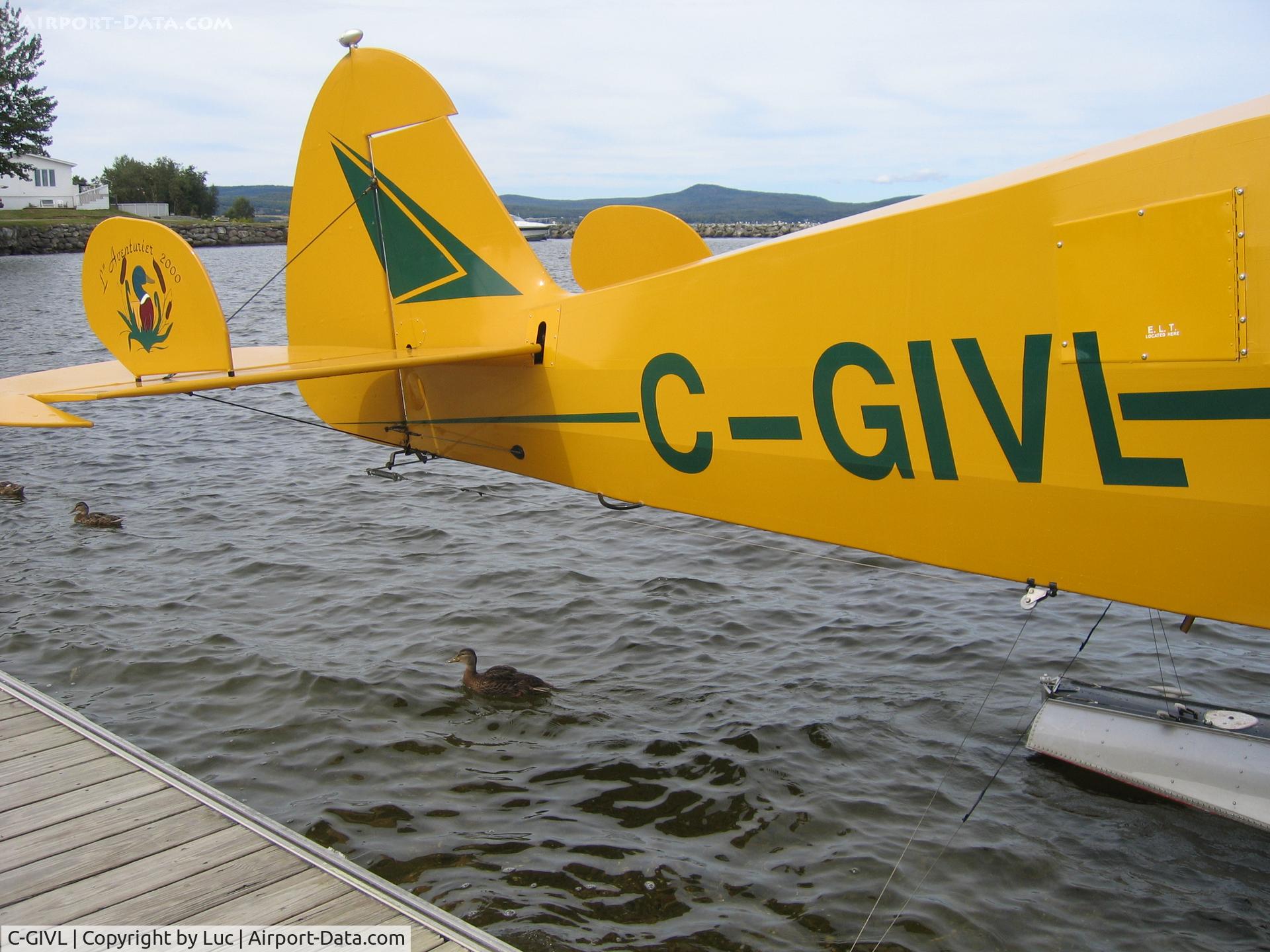 C-GIVL, 2001 Aventurier AVENTURIER 2000 C/N 2000, Lac Temiscouata - canards