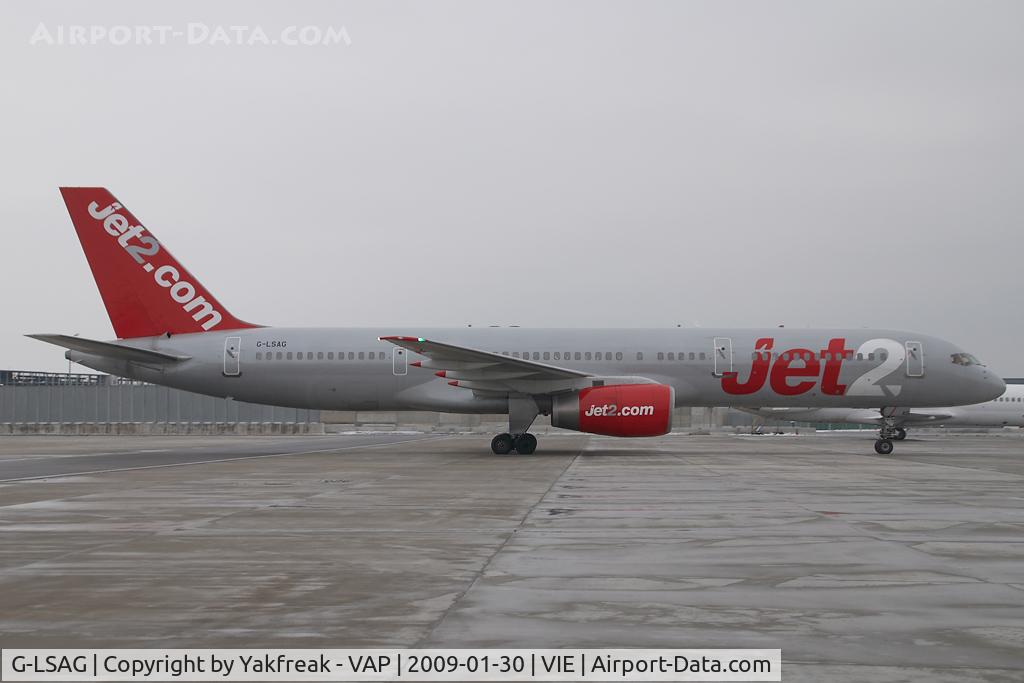 G-LSAG, 1987 Boeing 757-21B C/N 24014, Jet2 Boeing 757-200