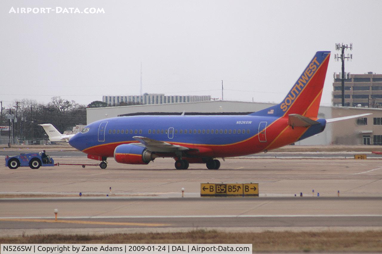 N526SW, 1992 Boeing 737-5H4 C/N 26568, Southwest Airlines 737 at Love Field