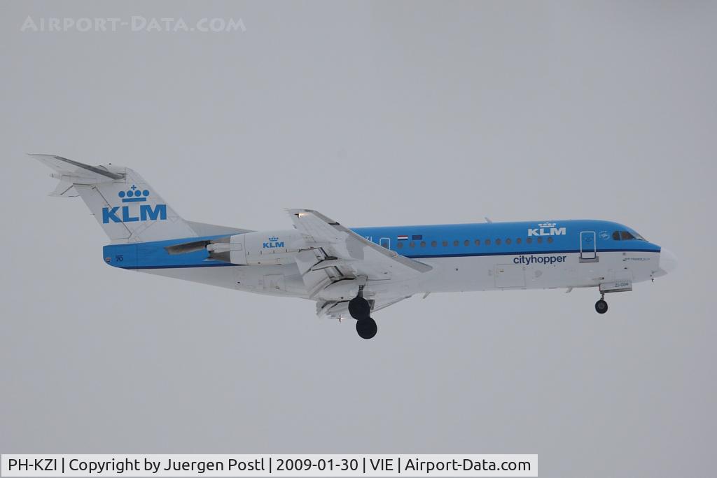 PH-KZI, 1997 Fokker 70 (F-28-0070) C/N 11579, Fokker 70